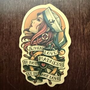 🎀10 for $10🎀 New Vinyl Sticker Pin Up Girl Tattoo Sailor Flapper Mermaid…